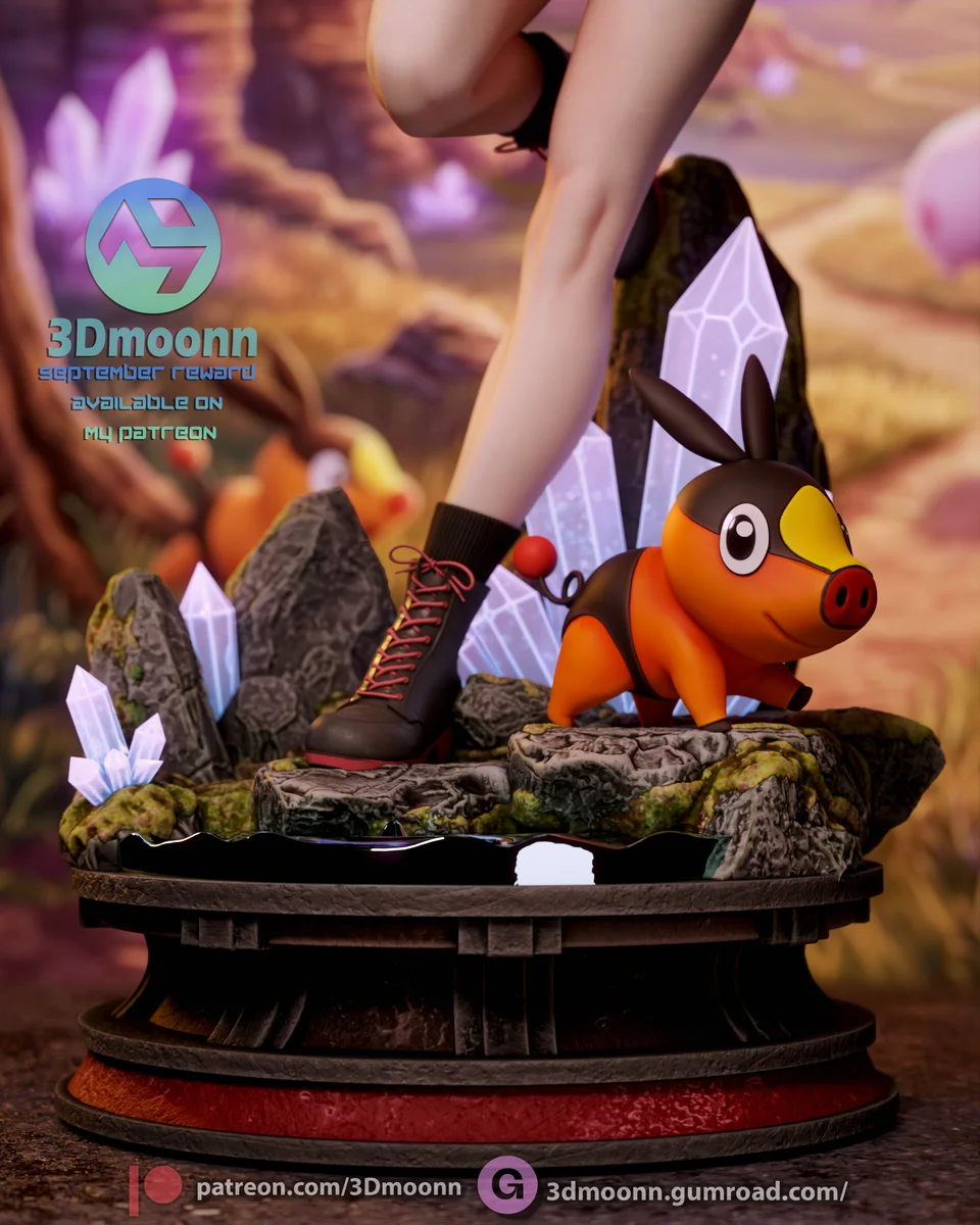 Hilda | Fan Art | 3D Printed Resin Model Garage Kit | *Un-Painted* | 3DMoonn 8