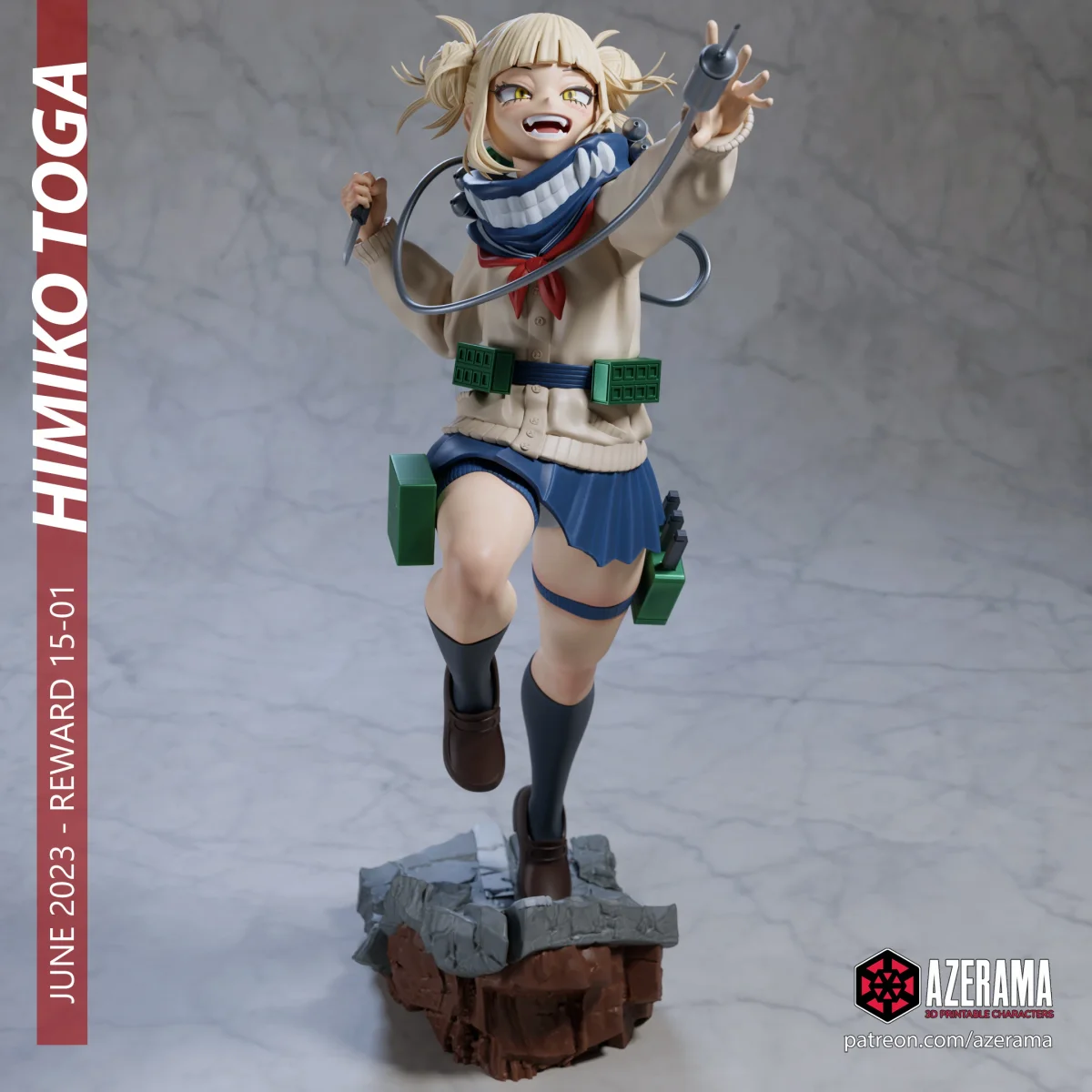 Doppelganger | Fan Art | 3D Printed Resin Model Garage Kit | *Un-Painted* | Azerama 2