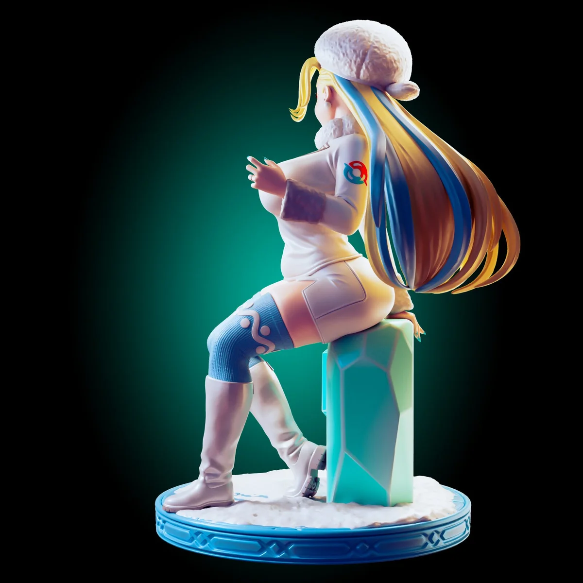 Melony | Fan Art | 3D Printed Resin Model Garage Kit | *Un-Painted* | Officer Rhu 5