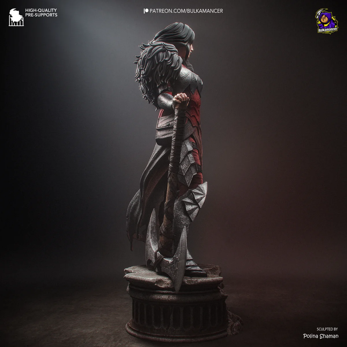 Absolute Wonder Woman | Fan Art | 3D Printed Resin Model Garage Kit | *Un-Painted* | Bulkamancer 4