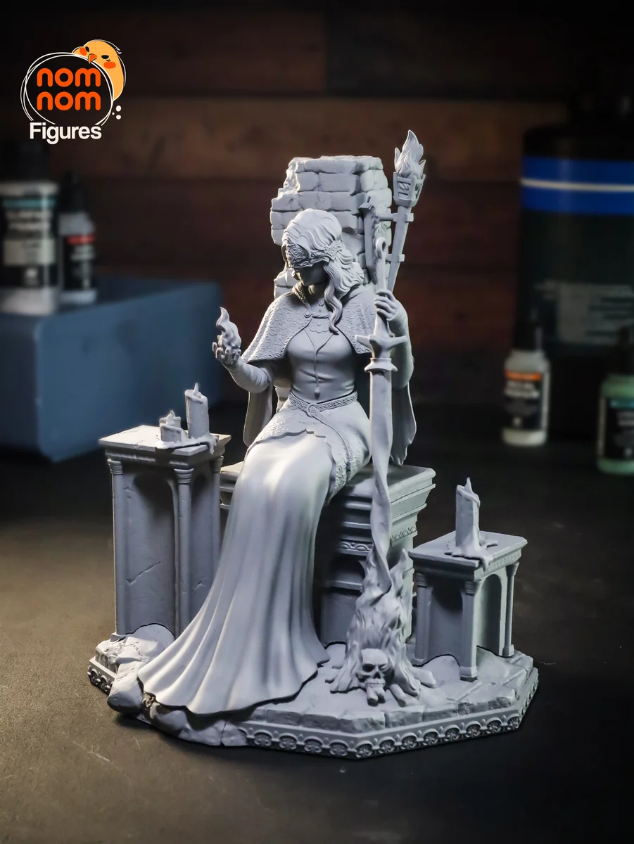 Fire keeper | Fan Art | 3D Printed Resin Model Garage Kit | *Un-Painted* | Nomnom 9