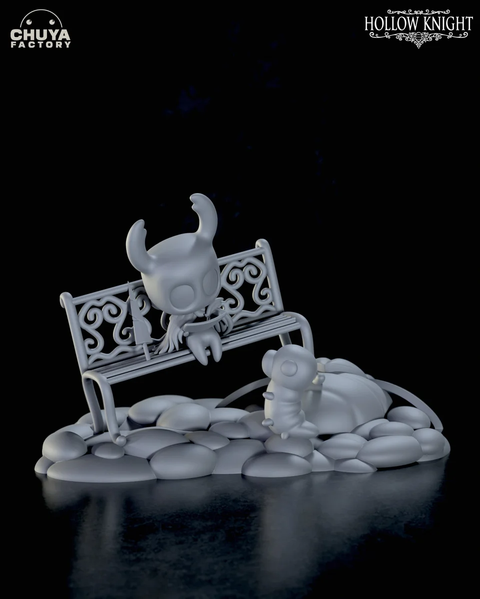 Chibi Hollow Knight | Fan Art | 3D Printed Resin Model Garage Kit | *Un-Painted* | Chuya Factory 6