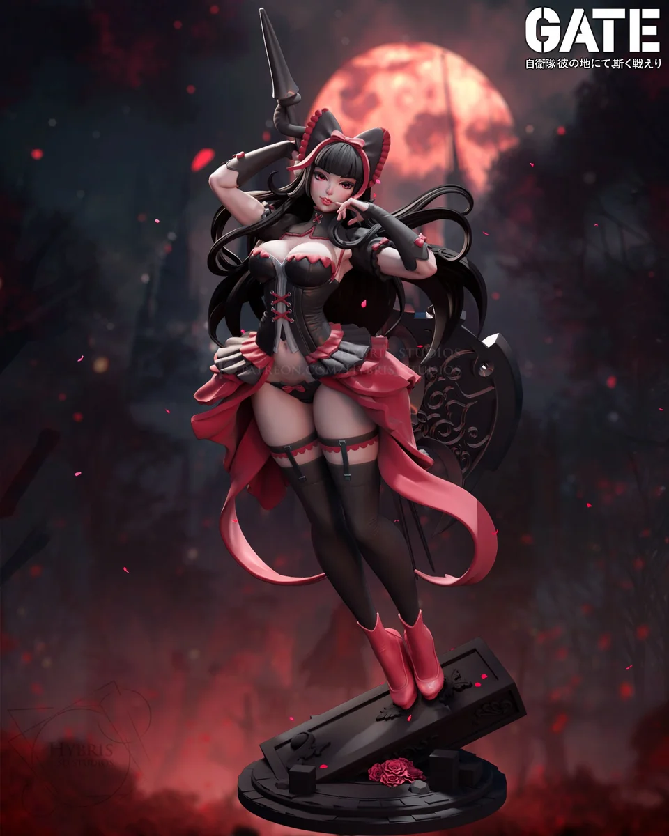 Gate | Fan Art | 3D Printed Resin Model Garage Kit | *Un-Painted* | Hybris Studio 2