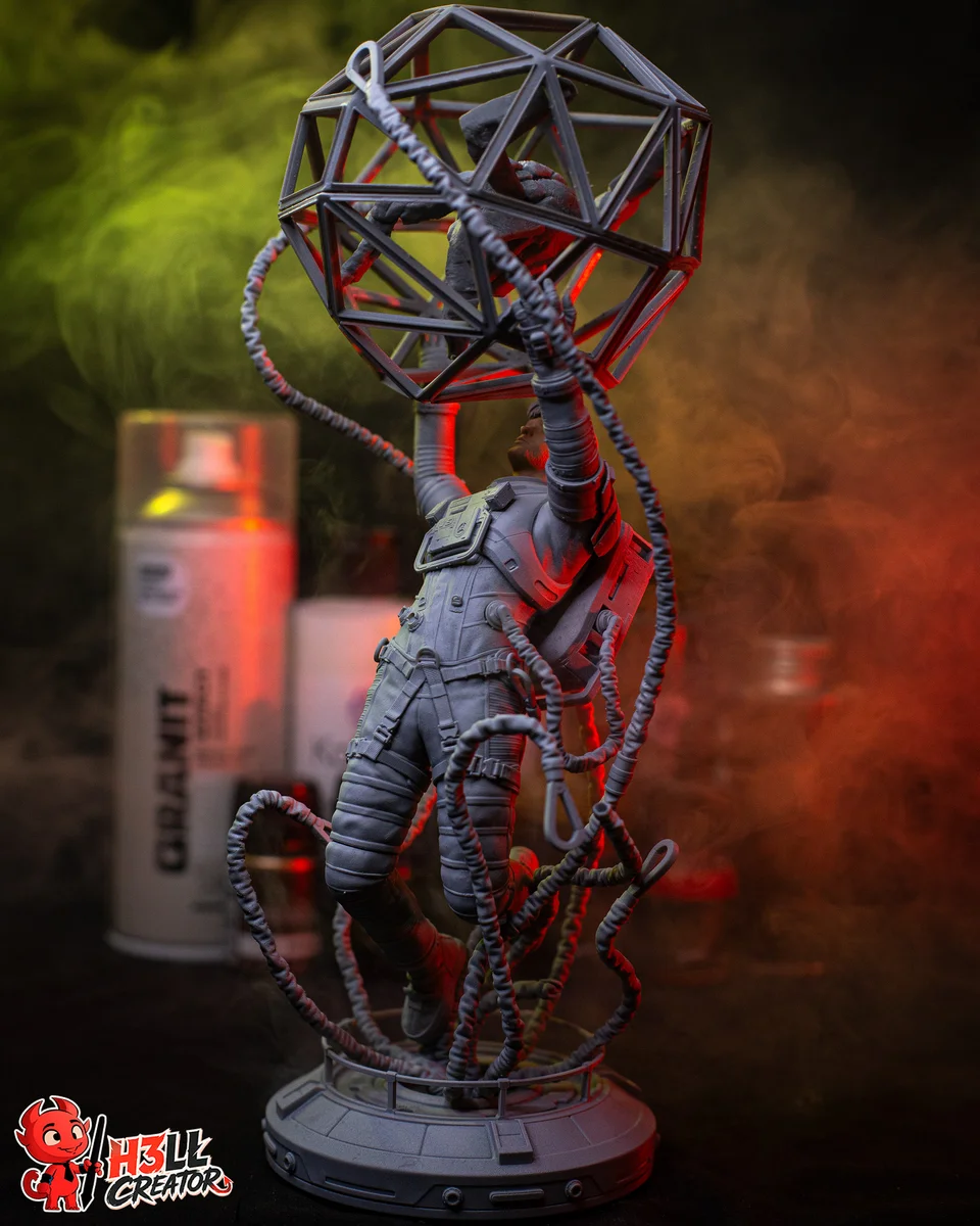 Ryland Grace and Rocky | Fan Art | 3D Printed Resin Model Garage Kit | *Un-Painted* | H3LL Creator 14