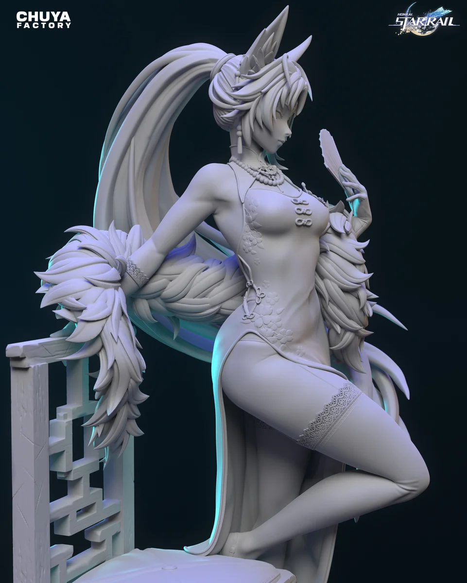 Feixiao | Fan Art | 3D Printed Resin Model Garage Kit | *Un-Painted* | Chuya Factory 7