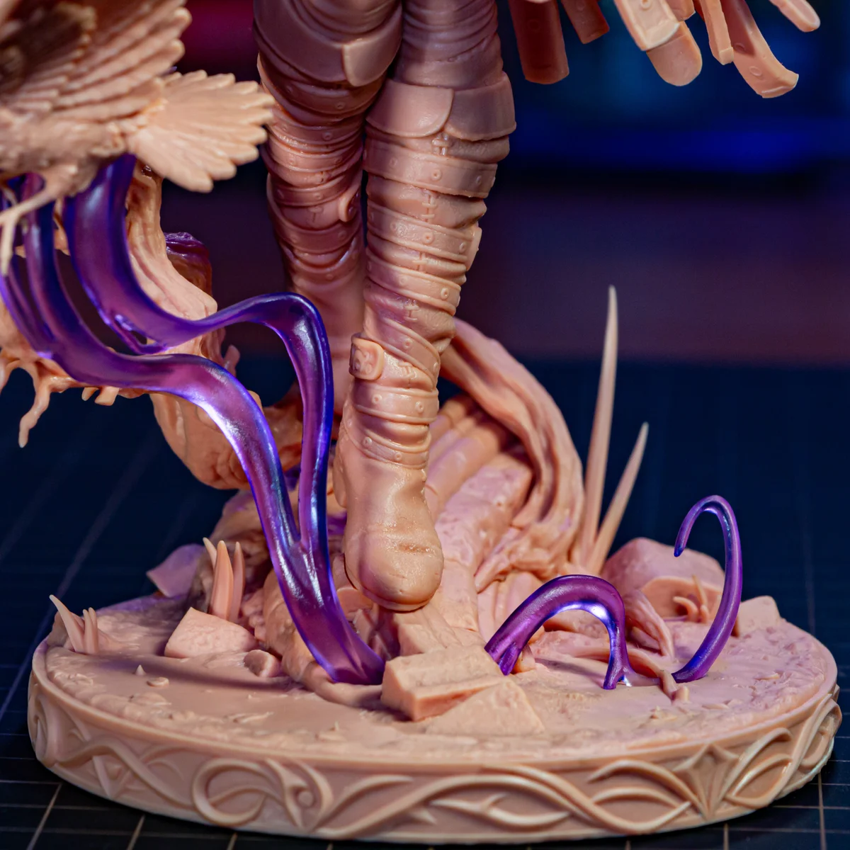 Morrigan | Fan Art | 3D Printed Resin Model Garage Kit | *Un-Painted* | Bulkamancer 30