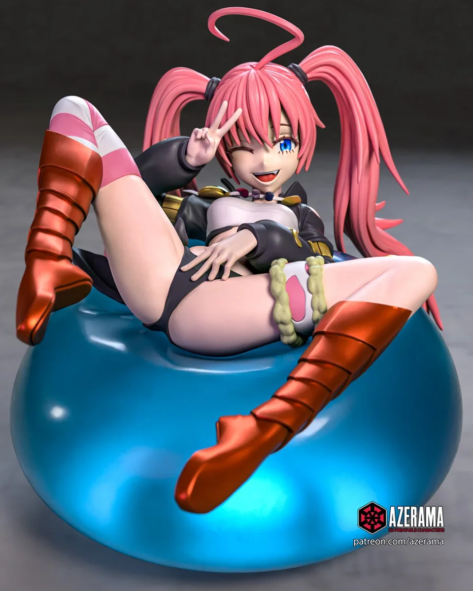 Milim Ex | Fan Art | 3D Printed Resin Model Garage Kit | *Un-Painted* | Azerama 2