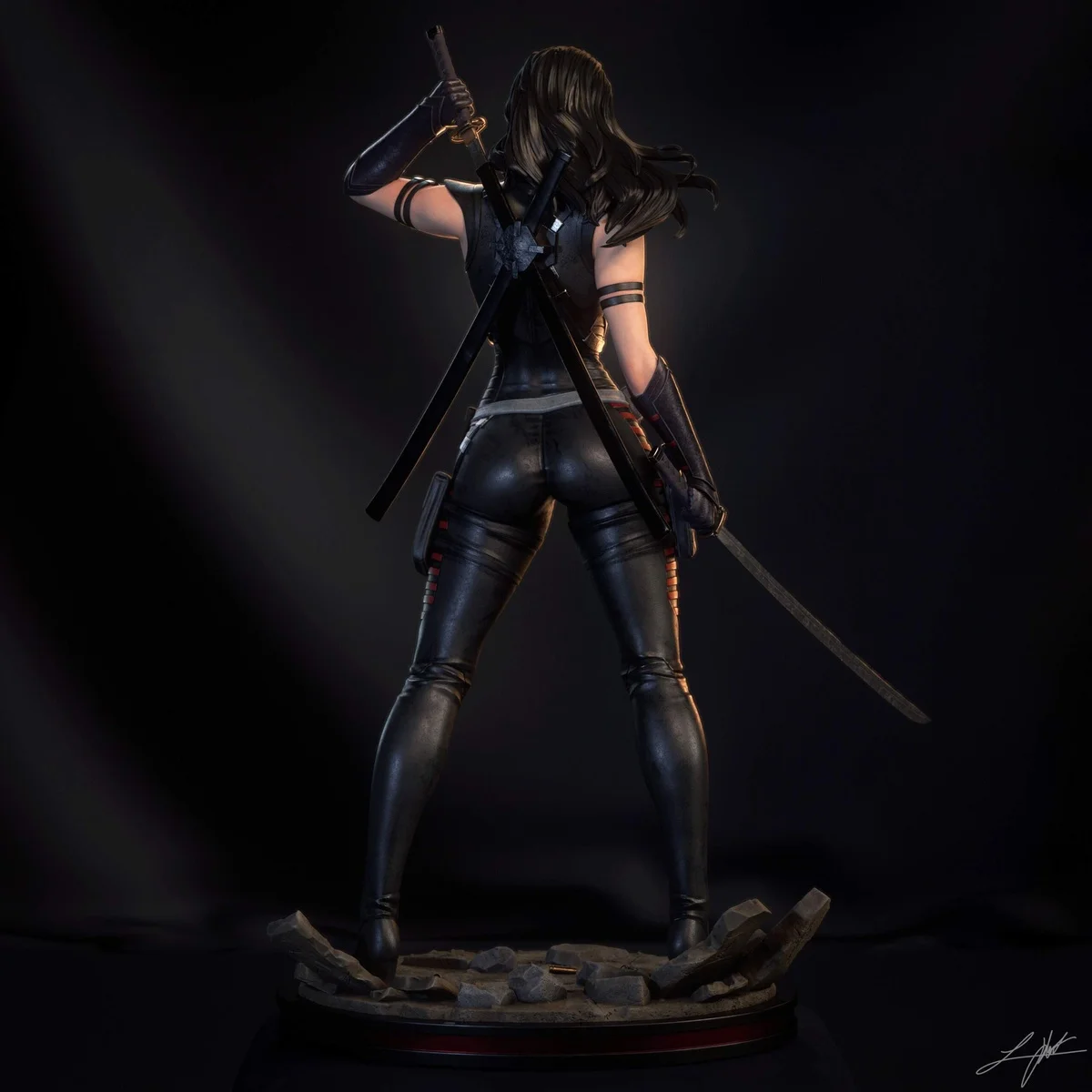 Snake Eyes II | Fan Art | 3D Printed Resin Model Garage Kit | *Un-Painted* | Abe3D 11