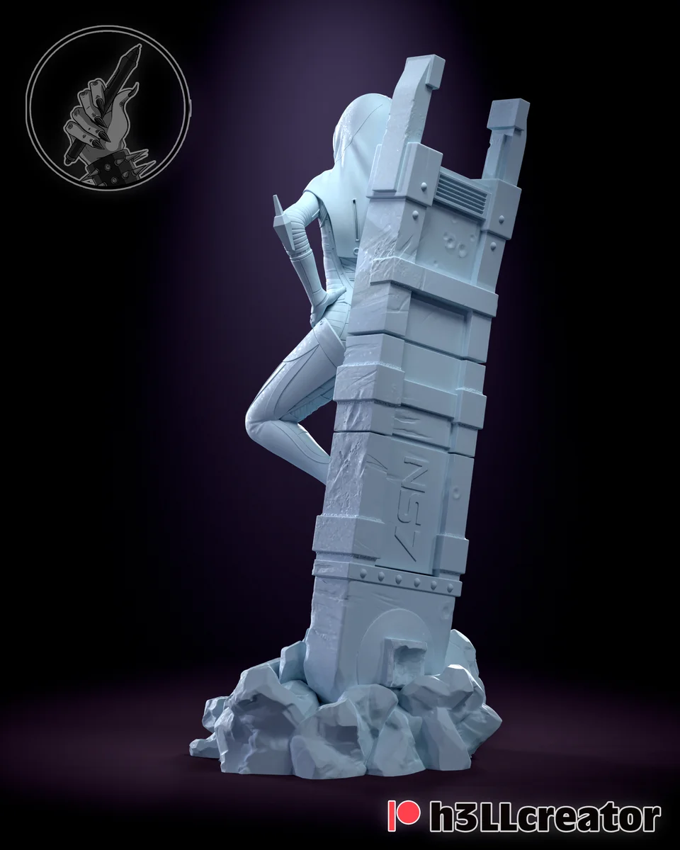 Kasumi Goto | Fan Art | 3D Printed Resin Model Garage Kit | *Un-Painted* | H3LL Creator 7