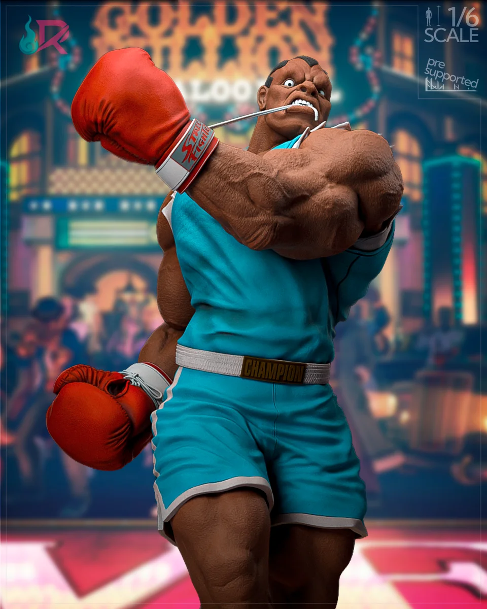 Balrog - Street Fighter | Fan Art | 3D Printed Resin Model Garage Kit | *Un-Painted* | Rechtag