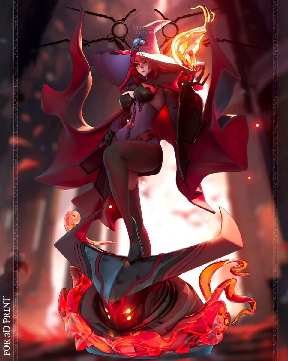 Konoe Ayatsuki Mercury | Fan Art | 3D Printed Resin Model Garage Kit | *Un-Painted* | Hybris Studios 3