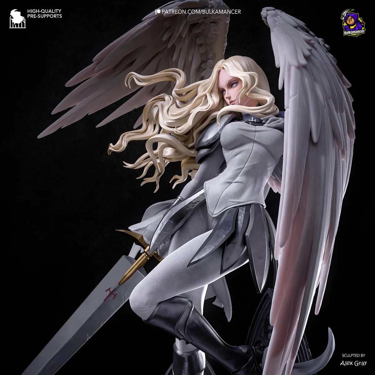Teresa | Fan Art | 3D Printed Resin Model Garage Kit | *Un-Painted* | Bulkamancer 9