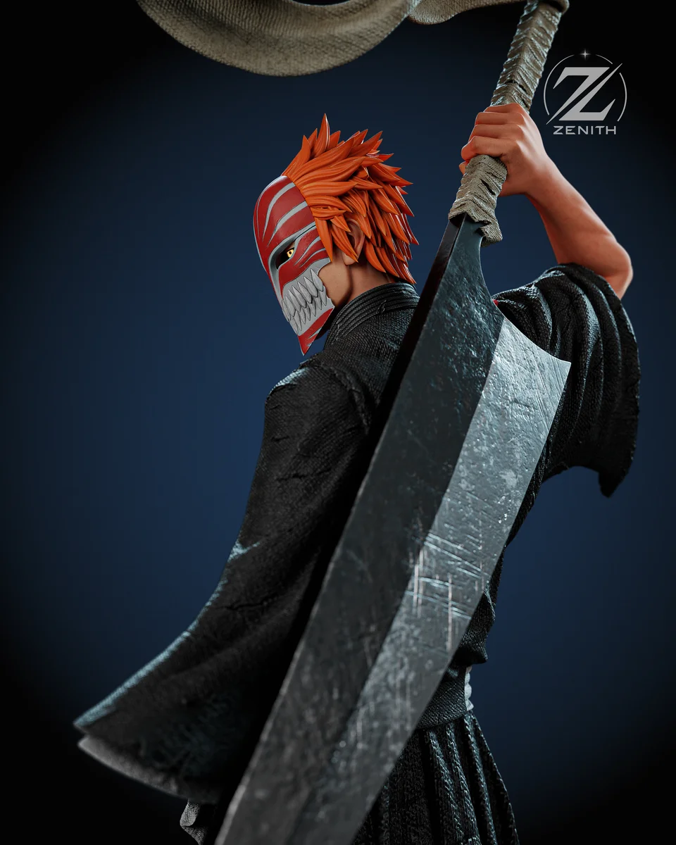 Ichigo | Fan Art | 3D Printed Resin Model Garage Kit | *Un-Painted* | Zenith Studios 8