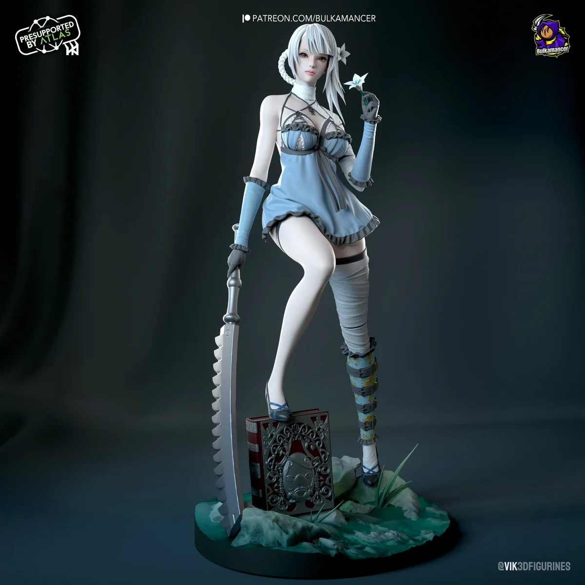Kaine | Fan Art | 3D Printed Resin Model Garage Kit | *Un-Painted* | Bulkamancer 2