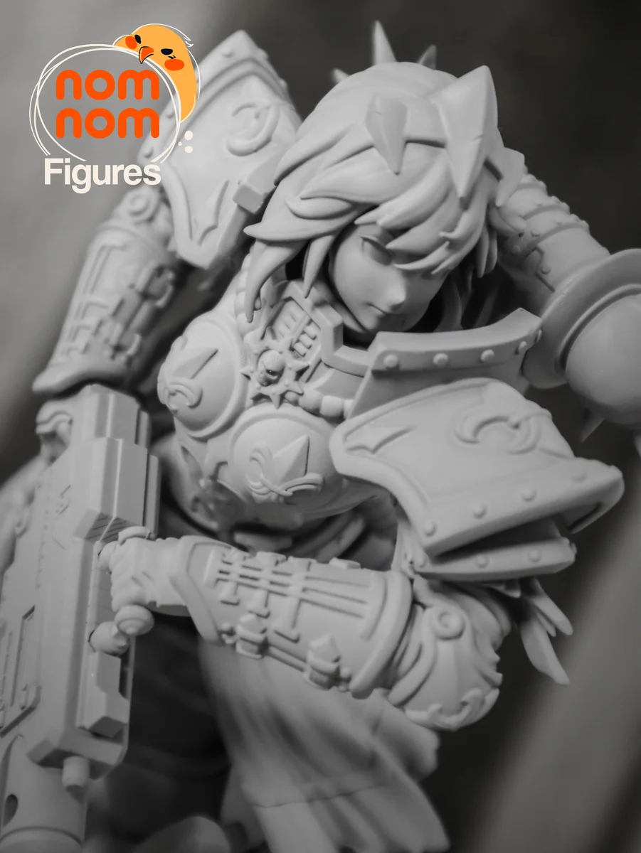 Stronghold Moonlight | Fan Art | 3D Printed Resin Model Garage Kit | *Un-Painted* | Nomnom 7