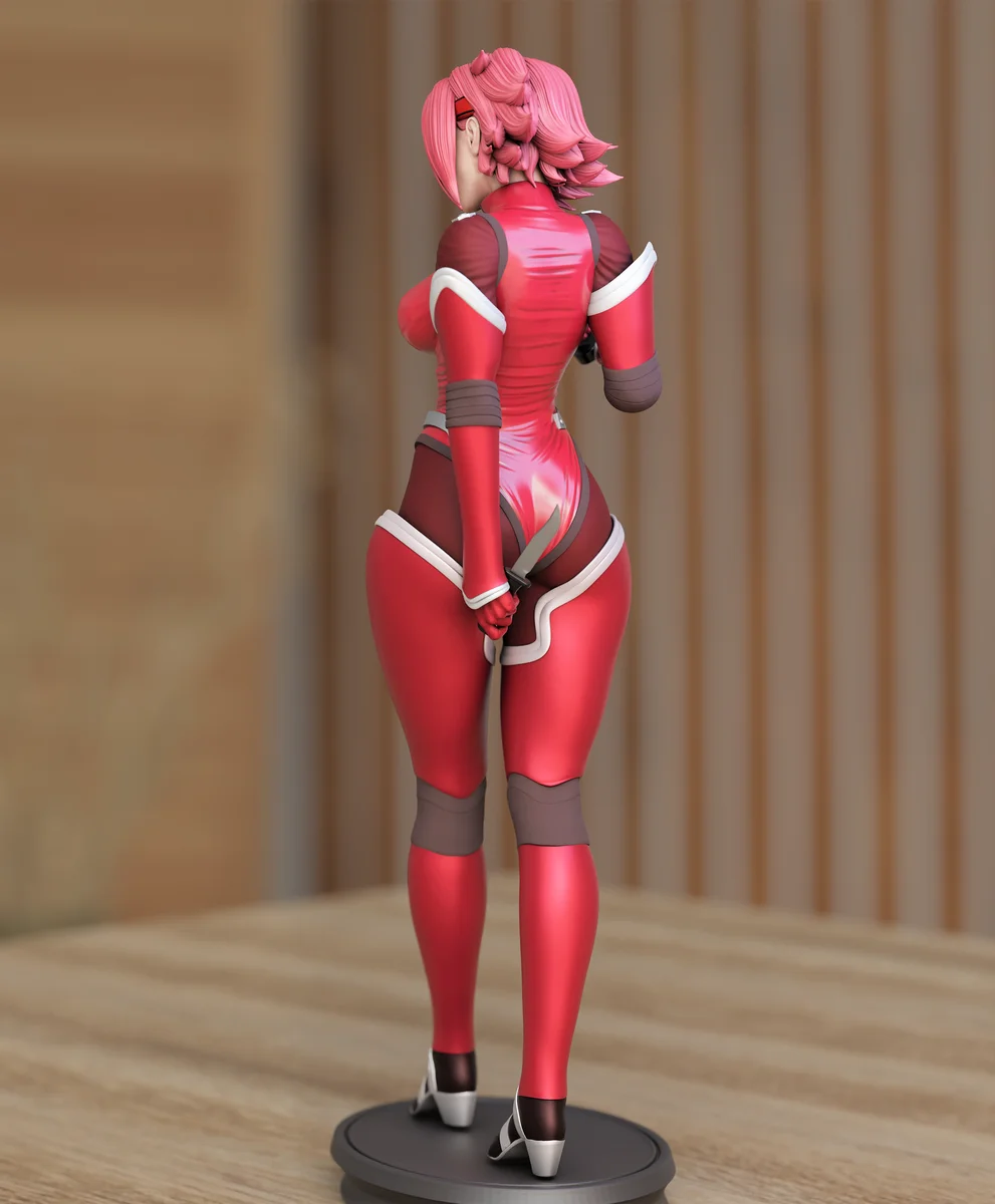 Kallen Instandfield | Fan Art | 3D Printed Resin Model Garage Kit | *Un-Painted* | Momoji 6