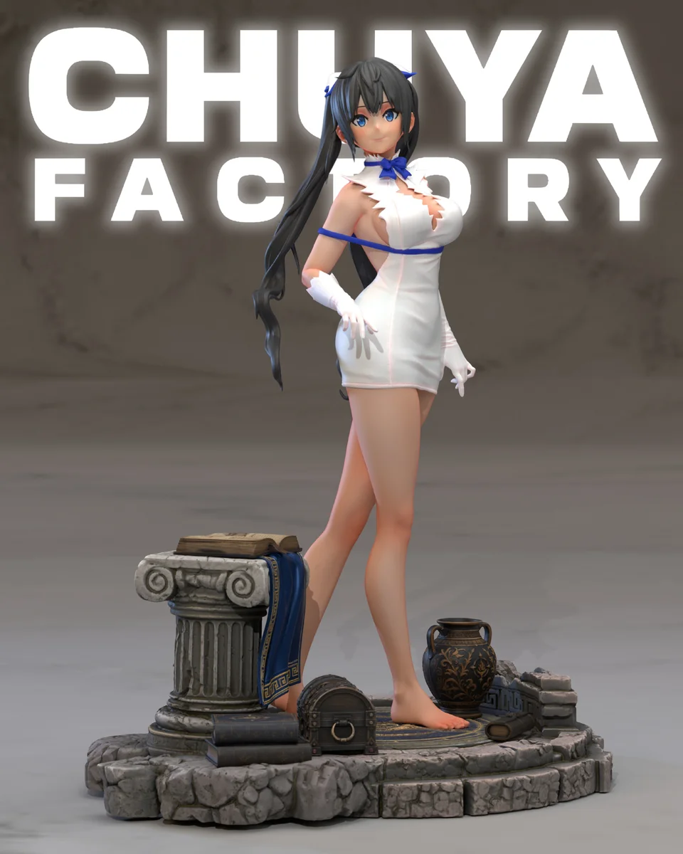 Hestia | Fan Art | 3D Printed Resin Model Garage Kit | *Un-Painted* | Chuya Factory