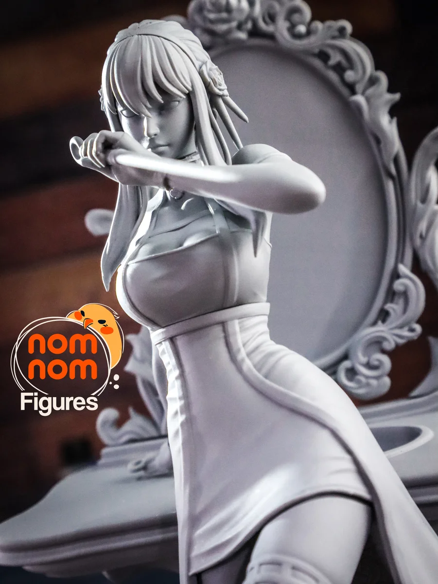 Yor Forger | Fan Art | 3D Printed Resin Model Garage Kit | *Un-Painted* | Nomnom 12