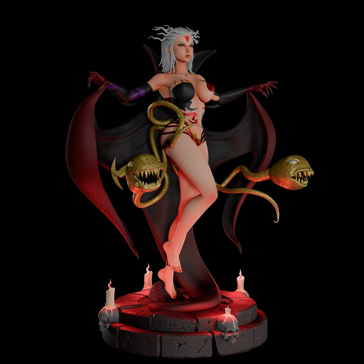 Cloud of Darkness | Fan Art | 3D Printed Resin Model Garage Kit | *Un-Painted* | Momoji 3