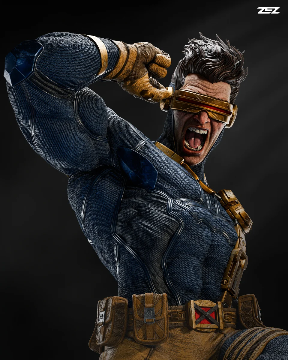 Cyclops | Fan Art | 3D Printed Resin Model Garage Kit | *Un-Painted* | ZEZ Studio 7
