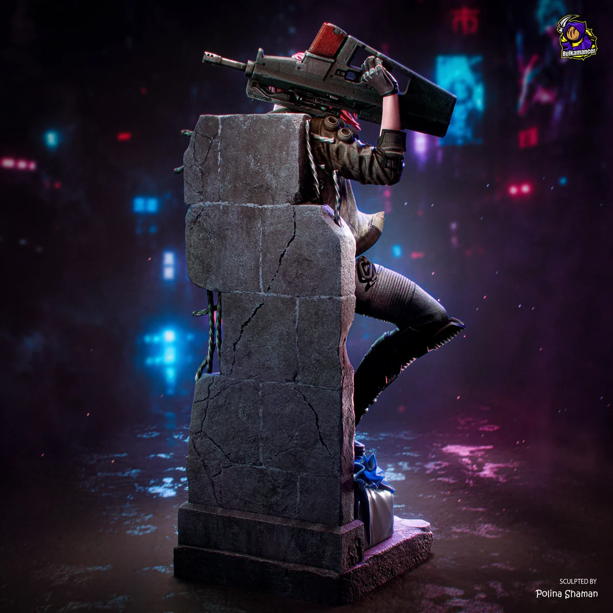 Valerie | Fan Art | 3D Printed Resin Model Garage Kit | *Un-Painted* | Bulkamancer 5
