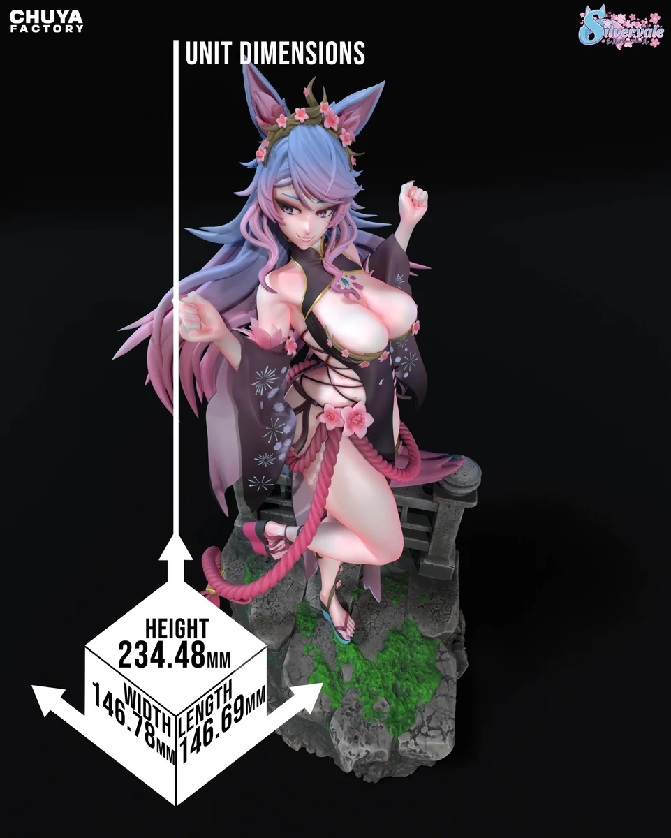 Silvervale | Fan Art | 3D Printed Resin Model Garage Kit | *Un-Painted* | Chuya Factory 16