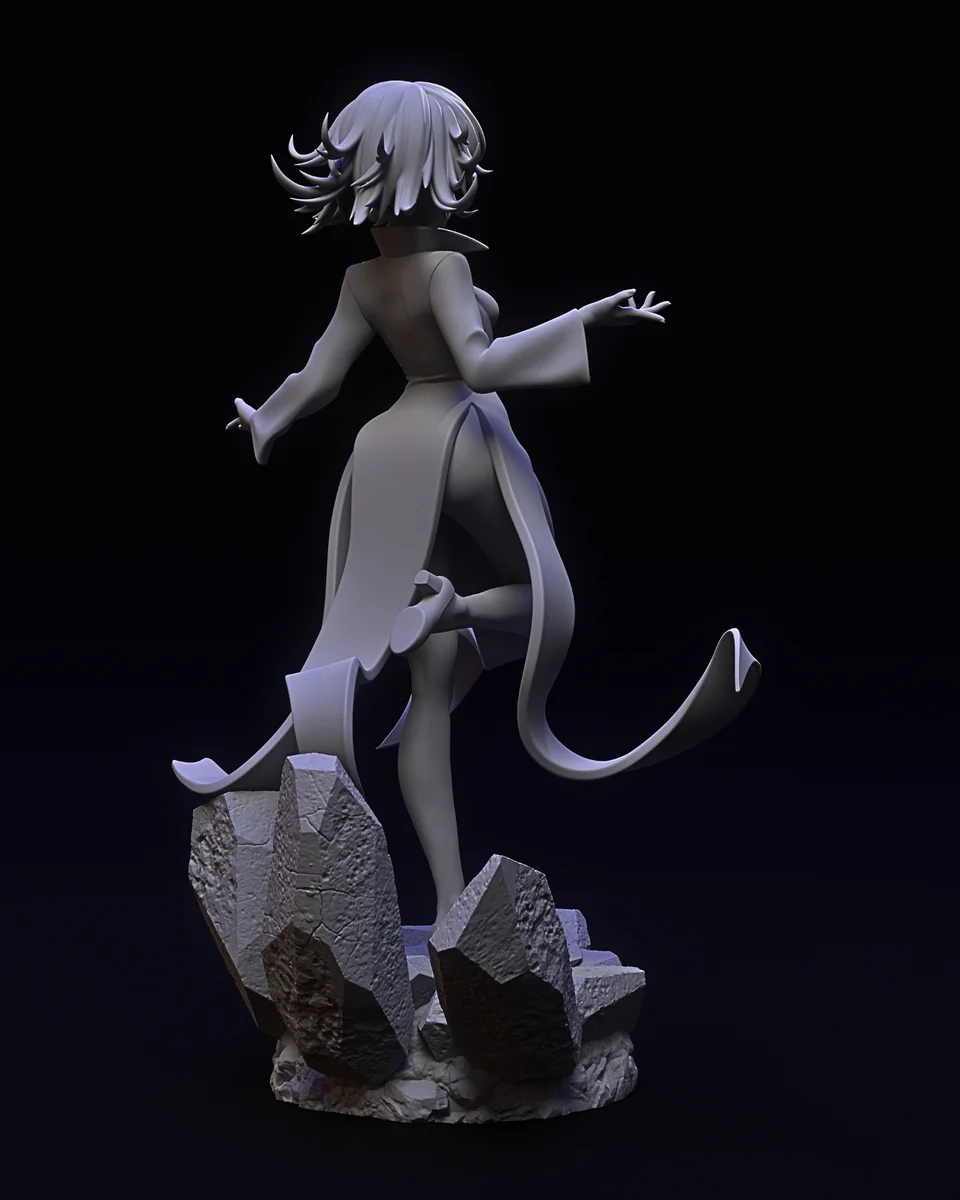 Tatsumaki | Fan Art | 3D Printed Resin Model Garage Kit | *Un-Painted* | Chuya Factory 12