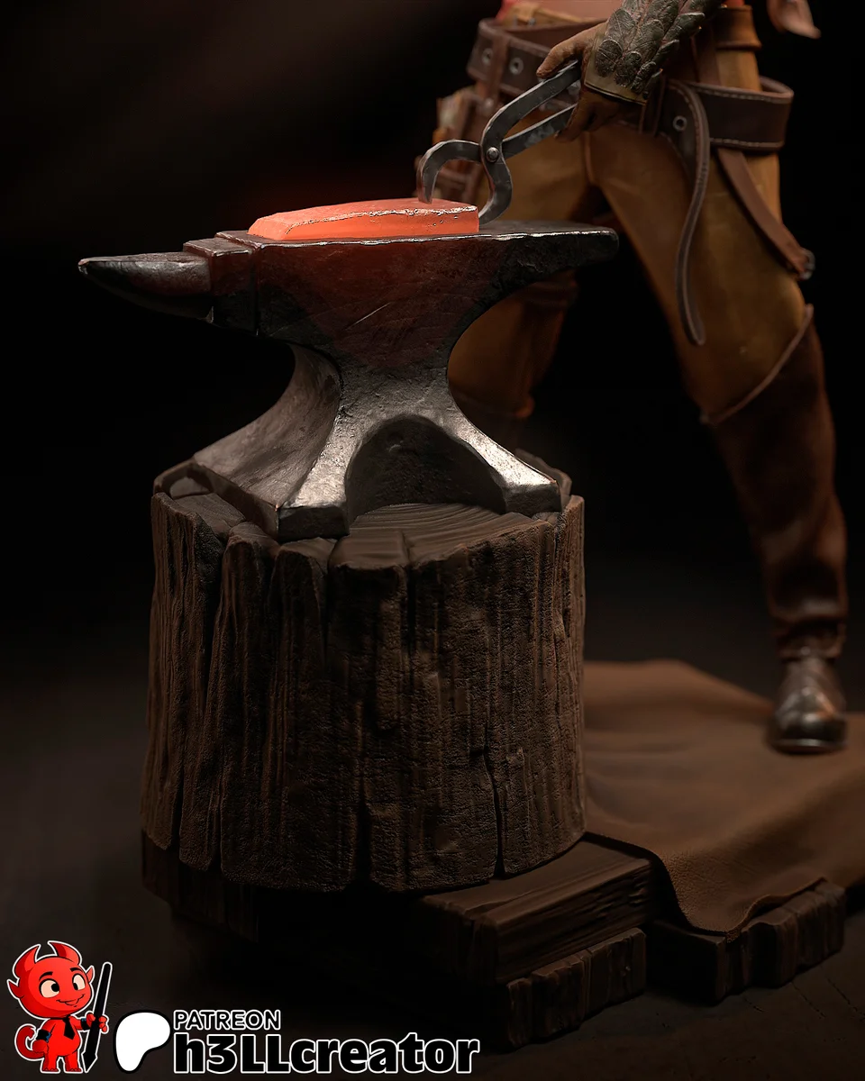 Gemma | Fan Art | 3D Printed Resin Model Garage Kit | *Un-Painted* | H3LL Creator 8