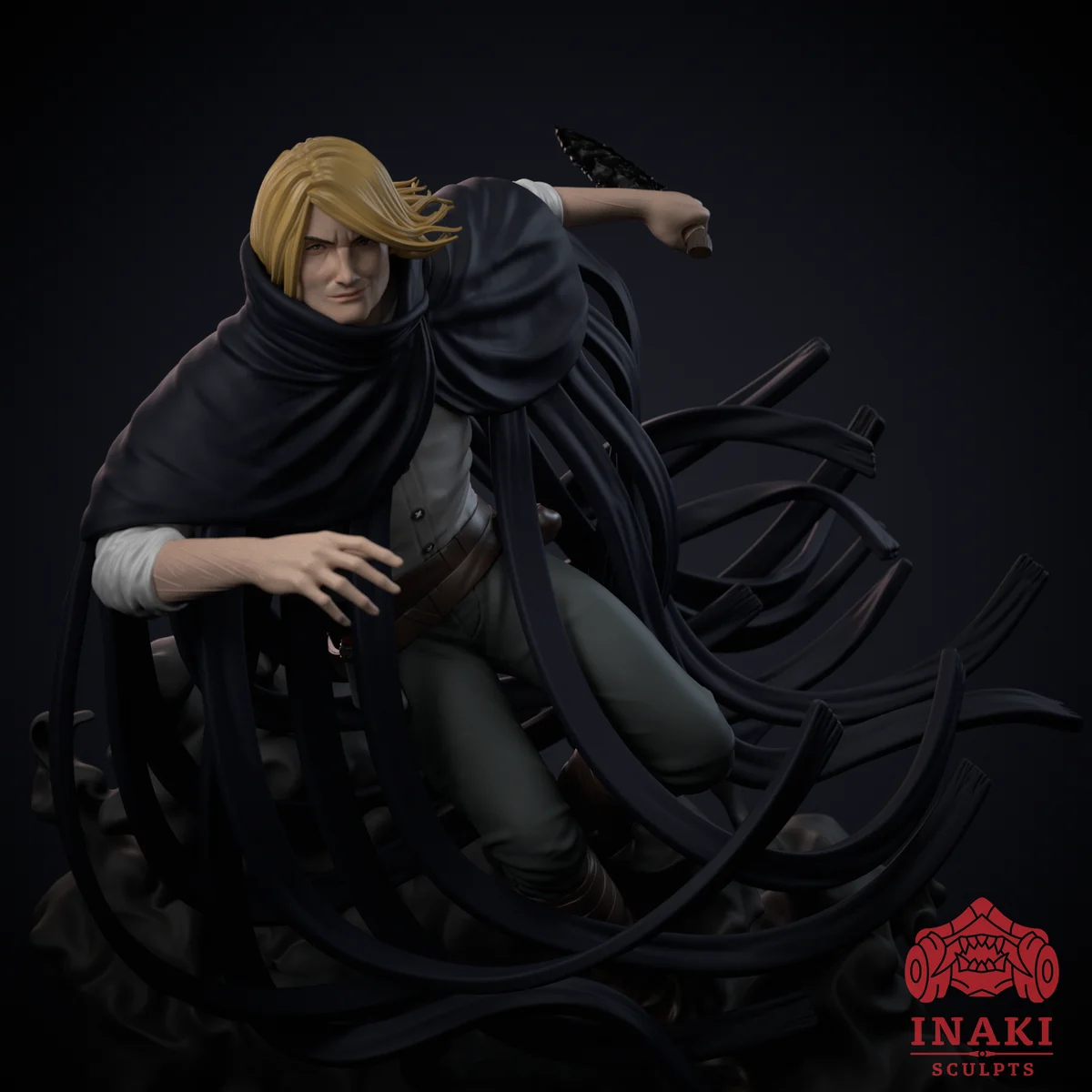 Kelsier | Fan Art | 3D Printed Resin Model Garage Kit | *Un-Painted* | Inaki Sculpts 3
