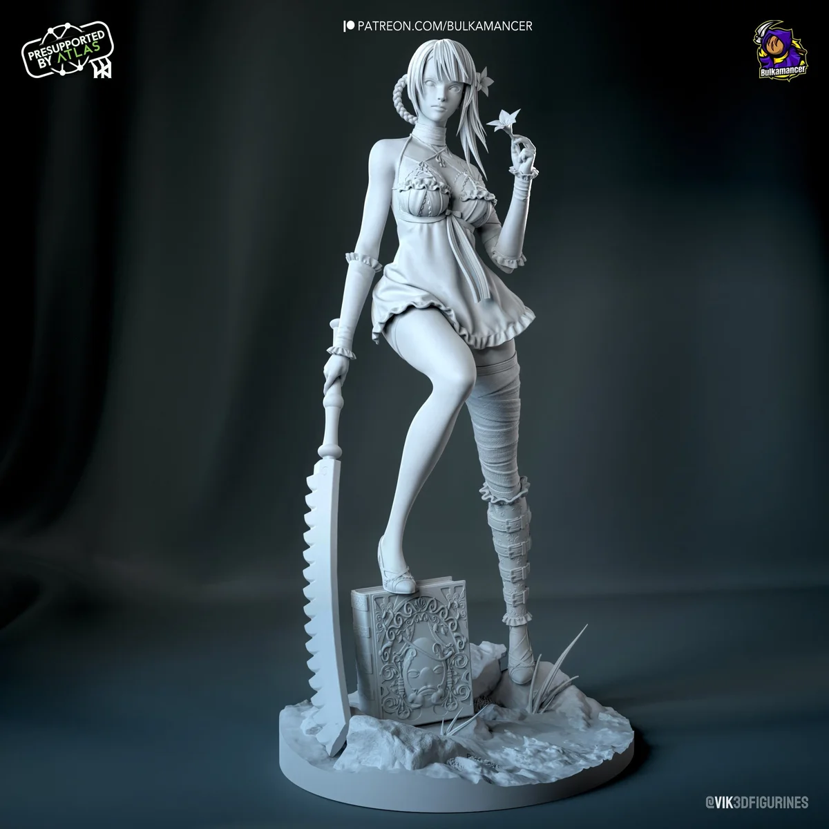 Kaine | Fan Art | 3D Printed Resin Model Garage Kit | *Un-Painted* | Bulkamancer 10