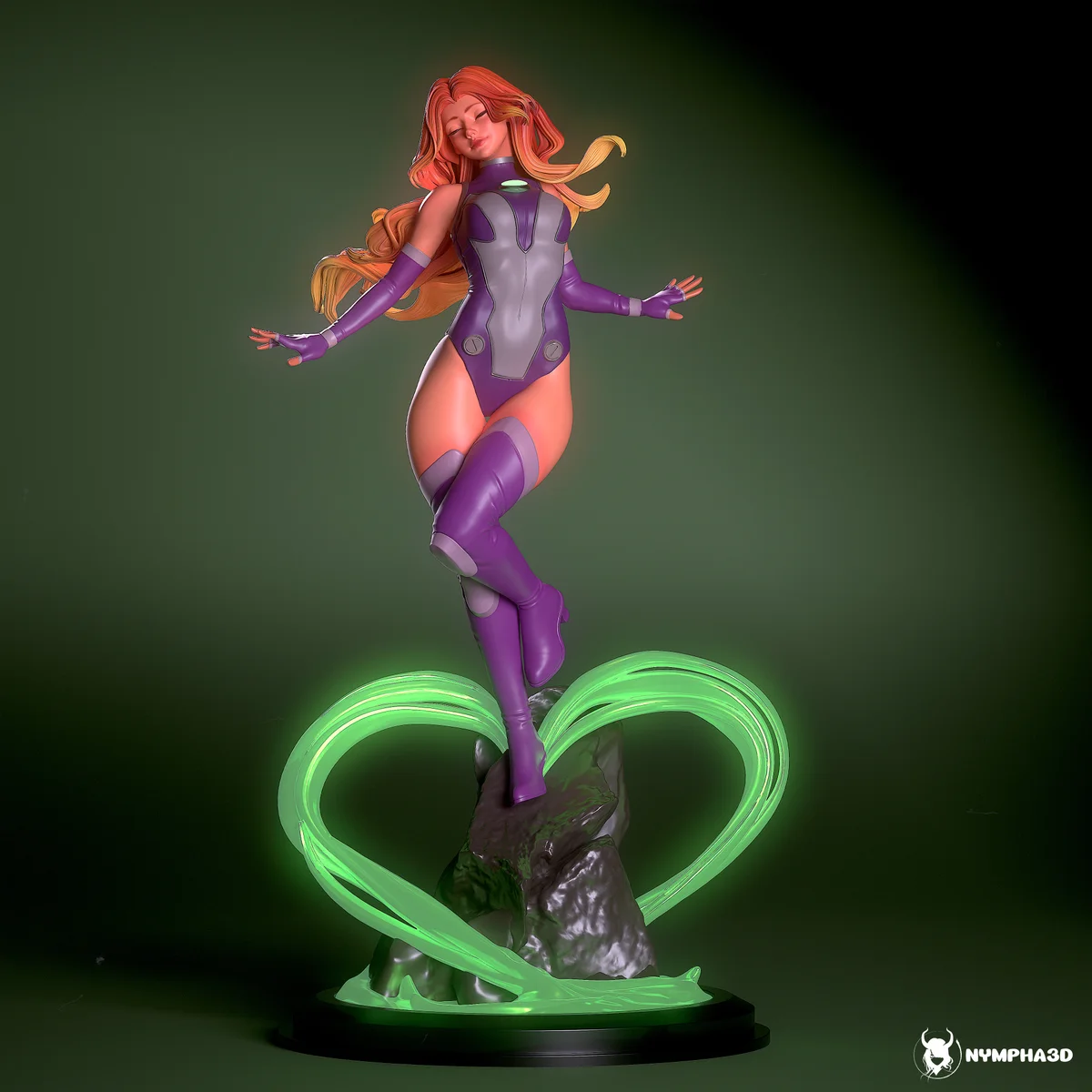 Starfire | Fan Art | 3D Printed Resin Model Garage Kit | *Un-Painted* | Nympha3D 3