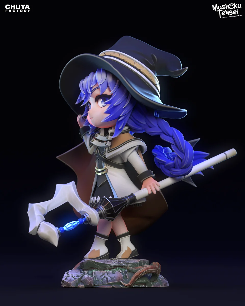 Chibi Roxy Migurdia | Fan Art | 3D Printed Resin Model Garage Kit | *Un-Painted* | Chuya Factory 3