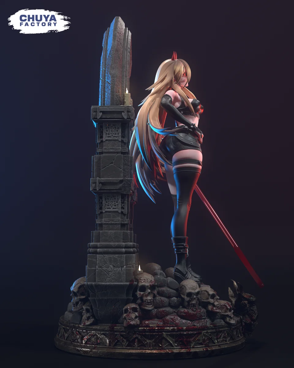 Power | Fan Art | 3D Printed Resin Model Garage Kit | *Un-Painted* | Chuya Factory 9