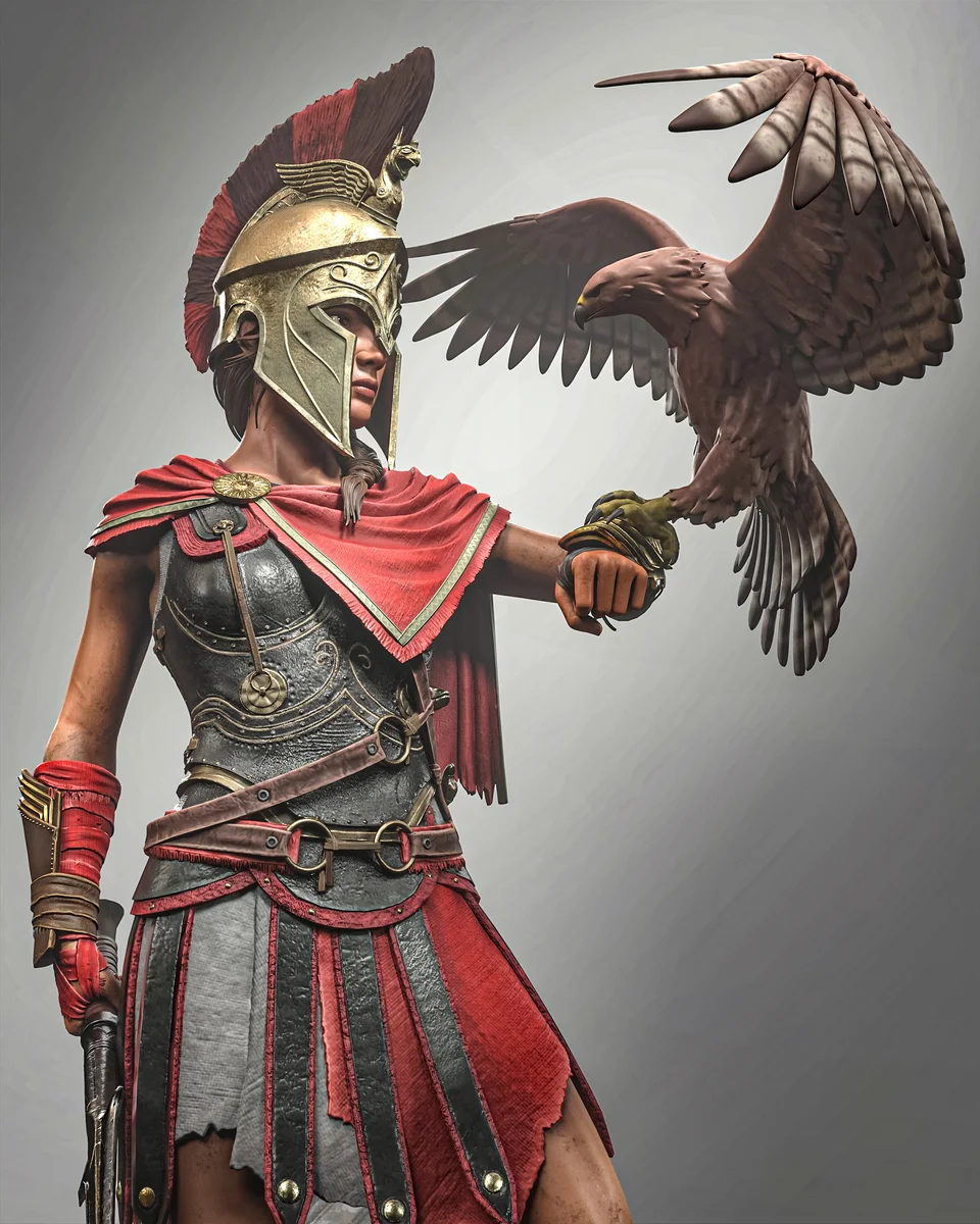 Kassandra | Fan Art | 3D Printed Resin Model Garage Kit | *Un-Painted* | H3LL Creator