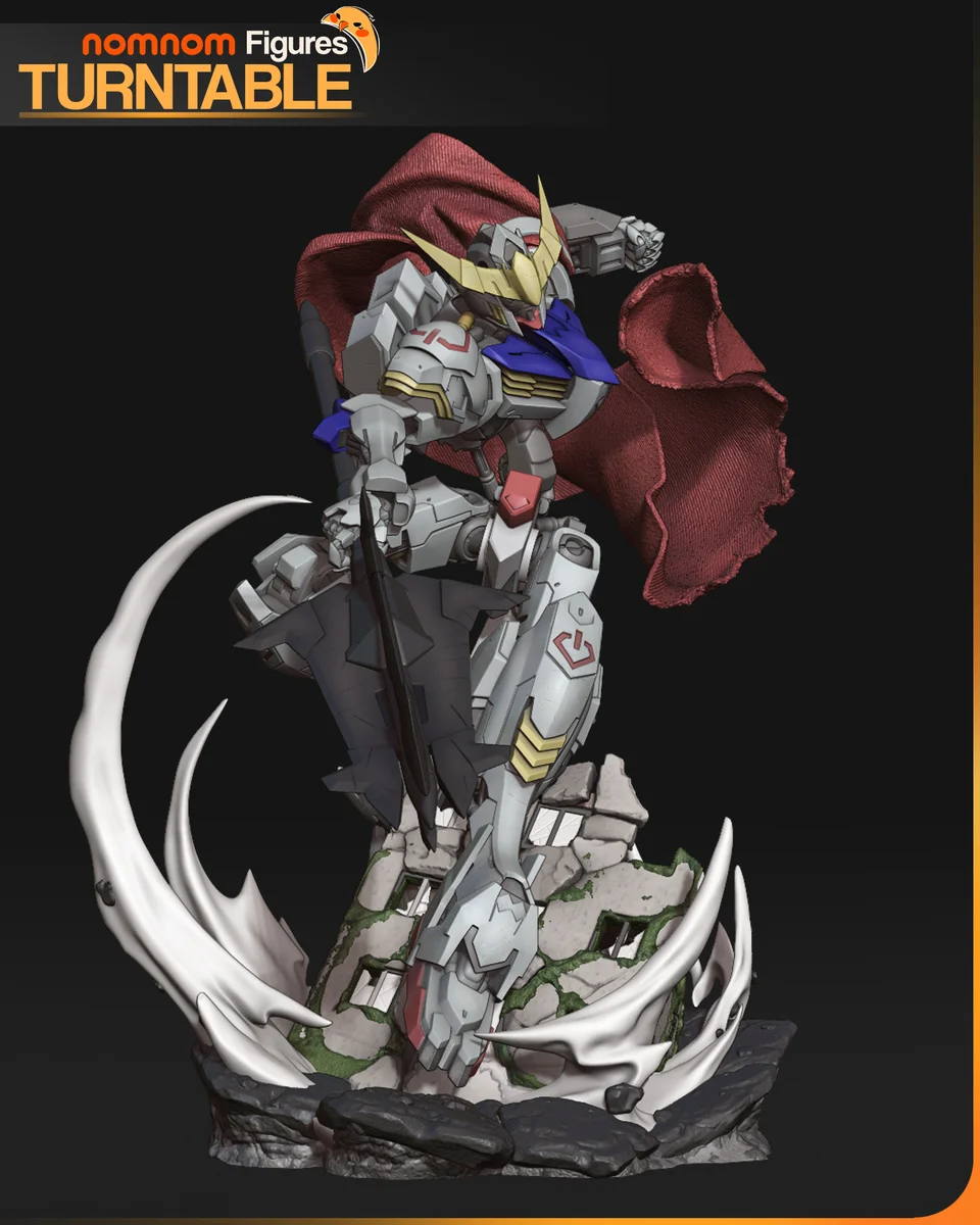 Barbatos | Fan Art | 3D Printed Resin Model Garage Kit | *Un-Painted* | Nomnom 4
