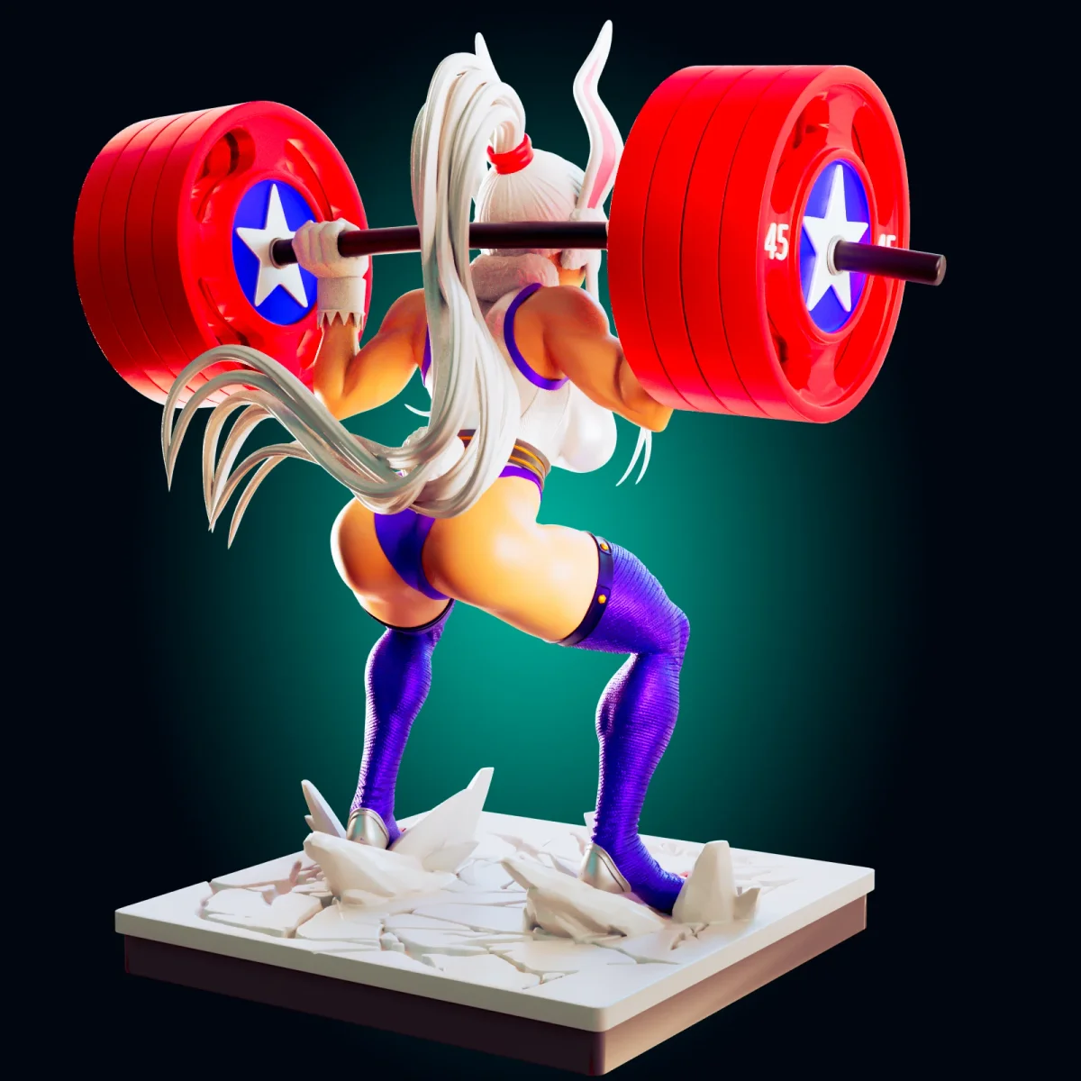 Rumi | Fan Art | 3D Printed Resin Model Garage Kit | *Un-Painted* | Officer Rhu 2