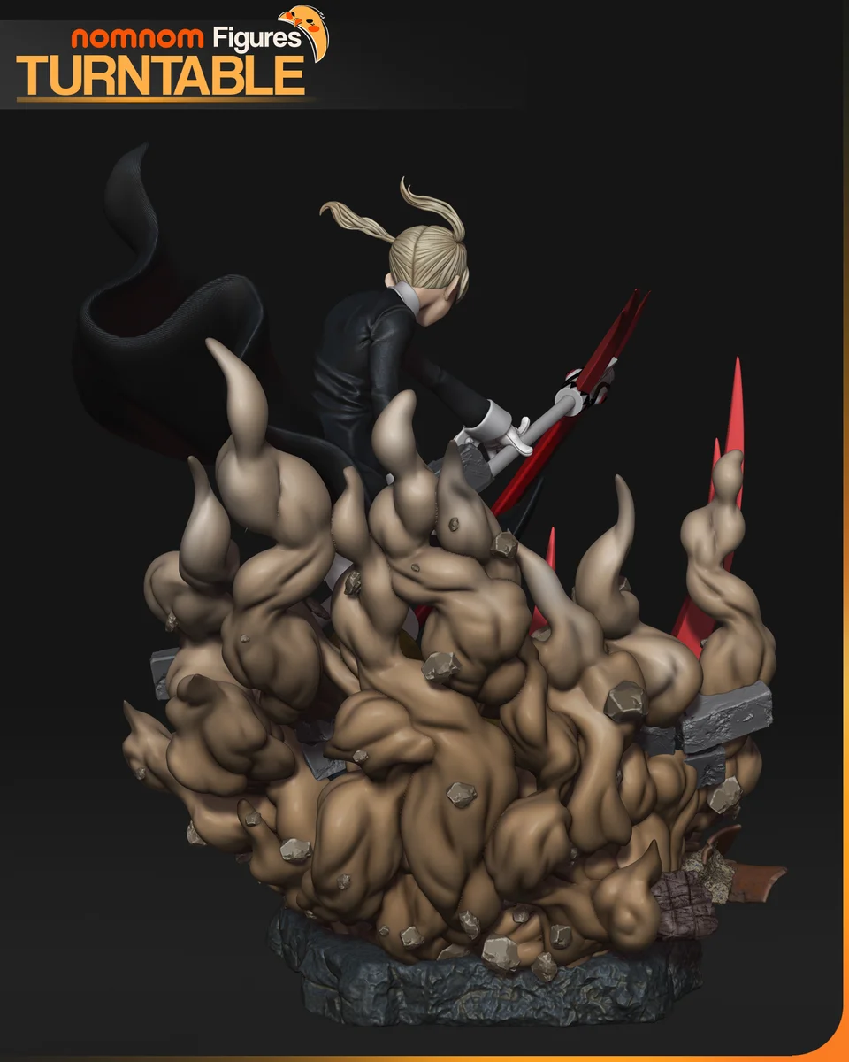 Maka | Fan Art | 3D Printed Resin Model Garage Kit | *Un-Painted* | Nomnom 5