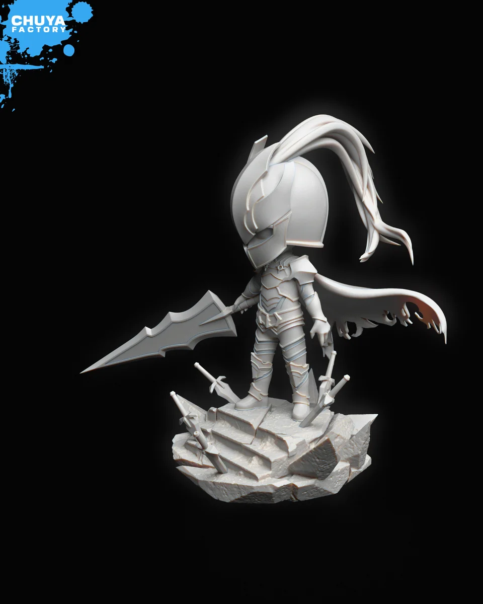Chibi Igris | Fan Art | 3D Printed Resin Model Garage Kit | *Un-Painted* | Chuya Factory 11