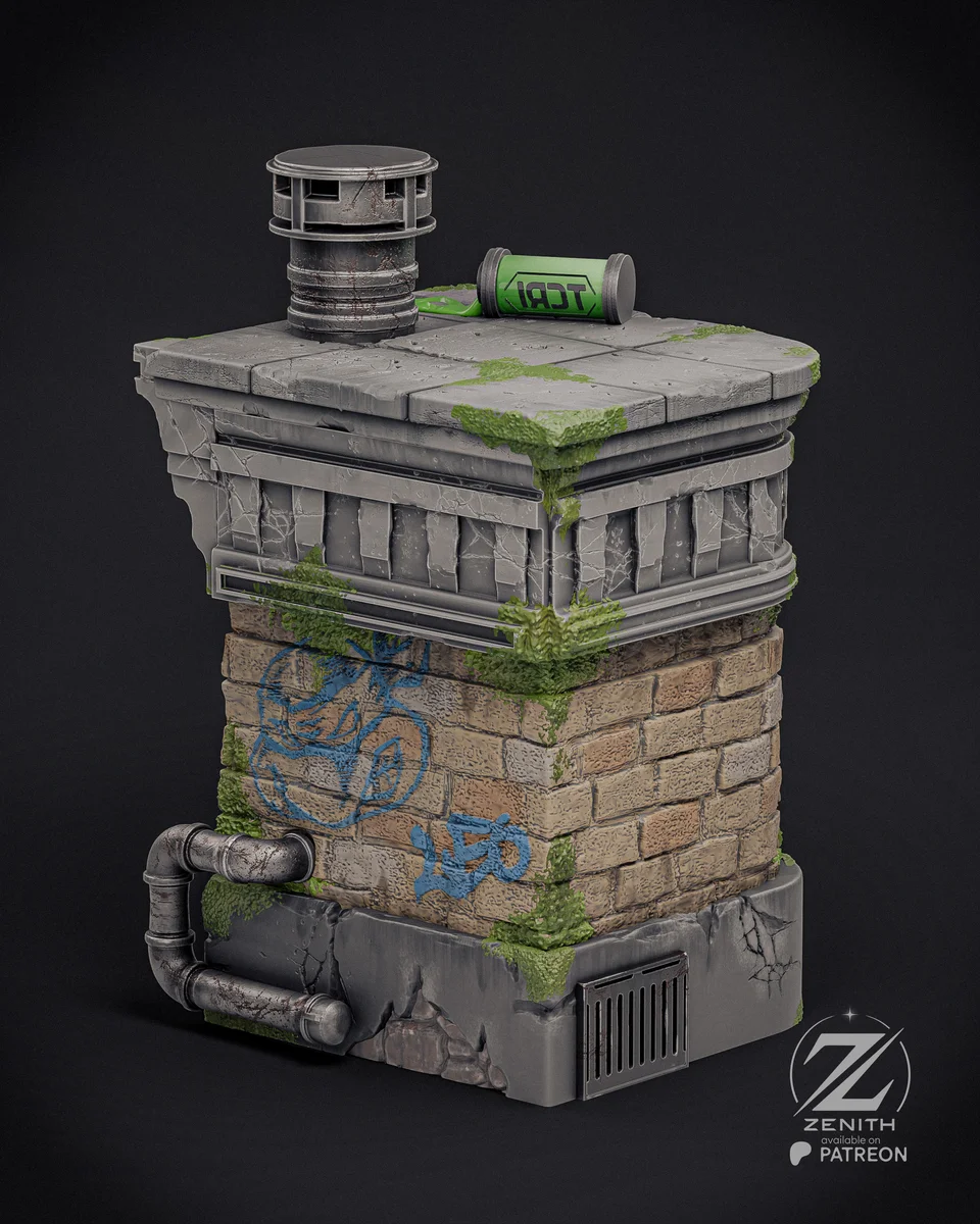 Leonardo TMNT | Fan Art | 3D Printed Resin Model Garage Kit | *Un-Painted* | Zenith Studios 4