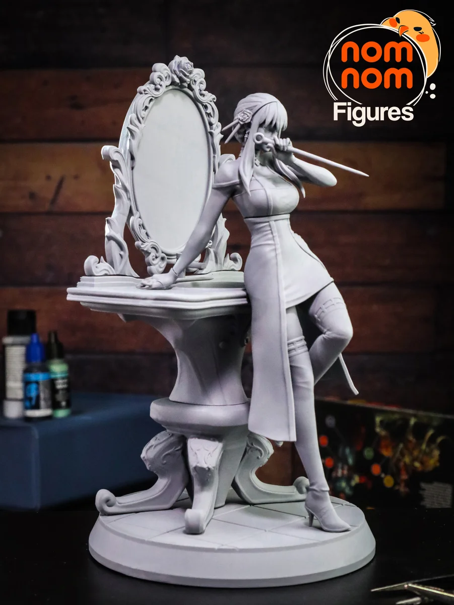 Yor Forger | Fan Art | 3D Printed Resin Model Garage Kit | *Un-Painted* | Nomnom 7