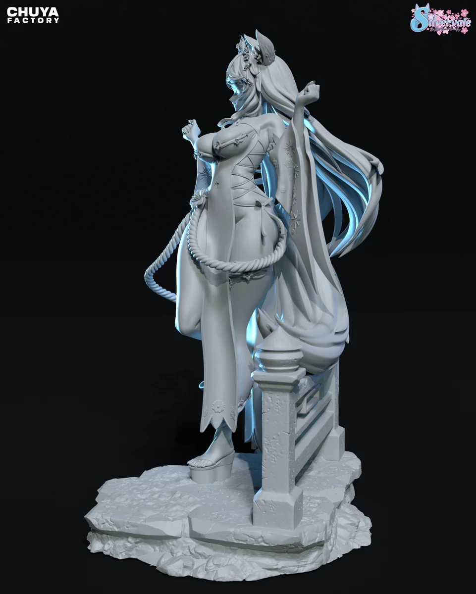 Silvervale | Fan Art | 3D Printed Resin Model Garage Kit | *Un-Painted* | Chuya Factory 13