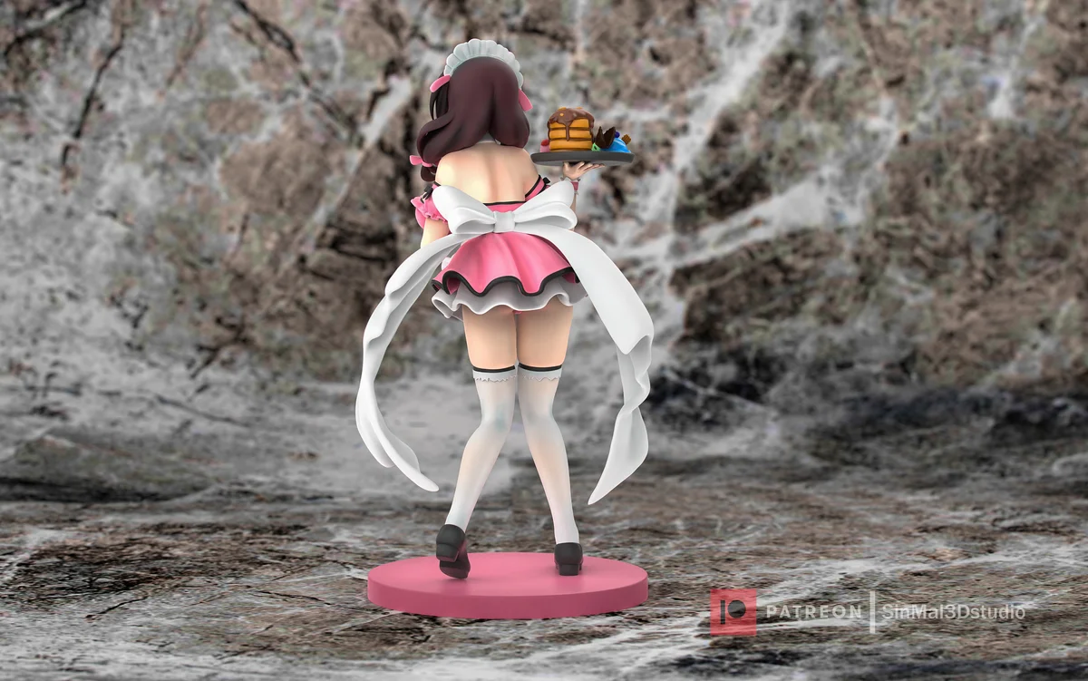 YunYun | Fan Art | 3D Printed Resin Model Garage Kit | *Un-Painted* | Sin3Dstudio 7
