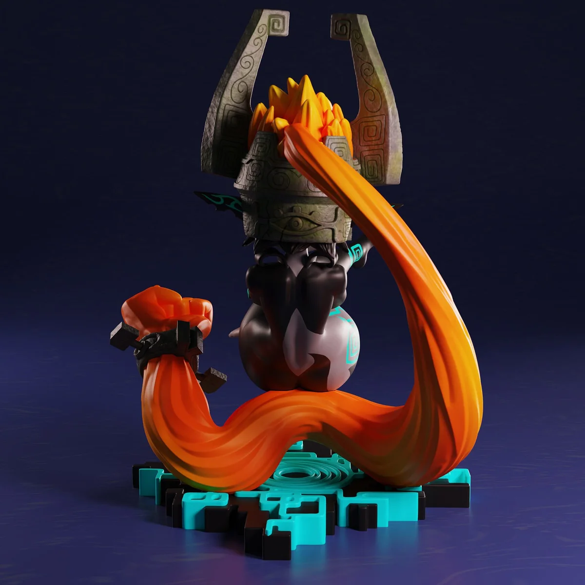 Imp Princess | Fan Art | 3D Printed Resin Model Garage Kit | *Un-Painted* | Polybits 5