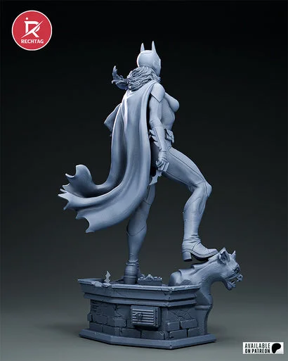 Batgirl | Fan Art | 3D Printed Resin Model Garage Kit | *Un-Painted* | Rechtag 8
