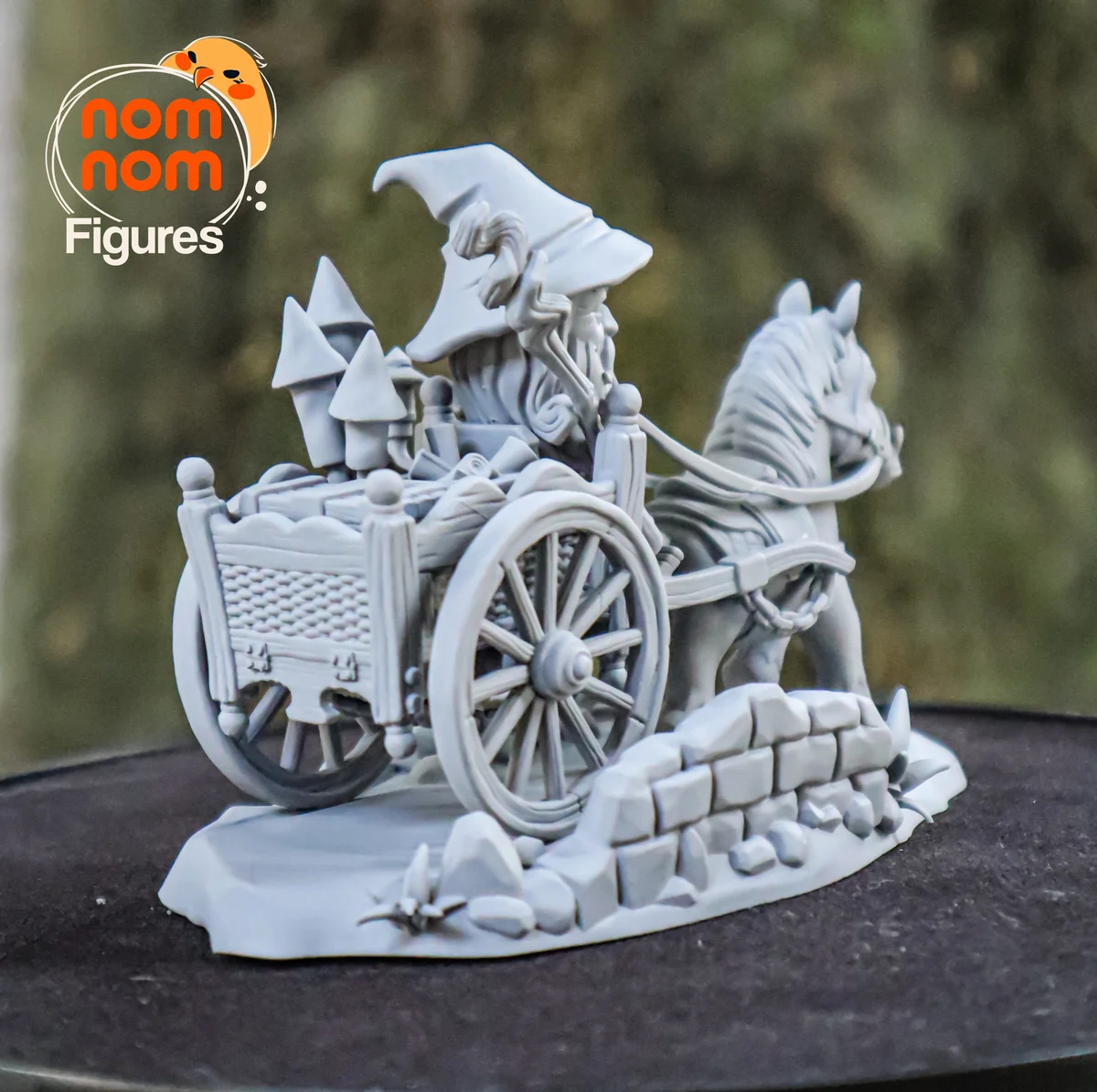 Chibi Gandalf | Fan Art | 3D Printed Resin Model Garage Kit | *Un-Painted* | Nomnom 8