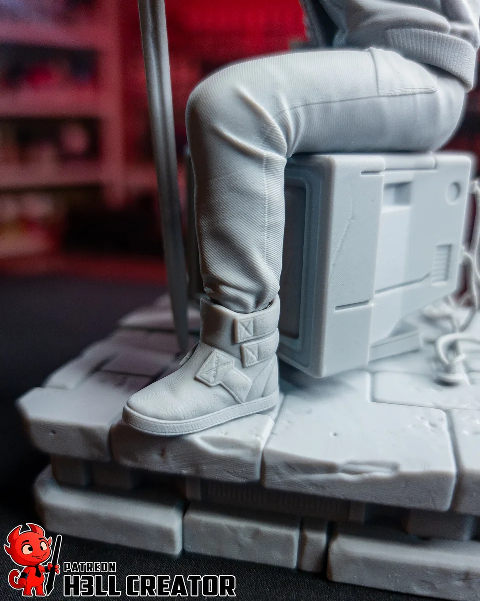 Geralt of Rivia | Fan Art | 3D Printed Resin Model Garage Kit | *Un-Painted* | H3LL Creator 13