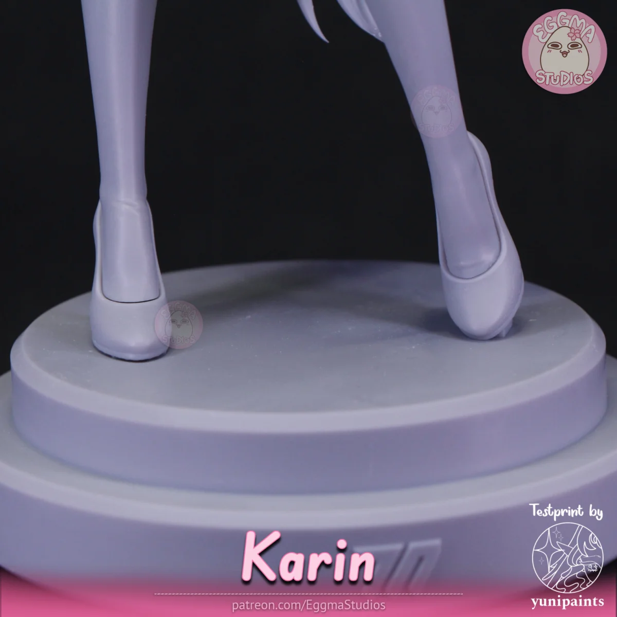 Karin | Fan Art | 3D Printed Resin Model Garage Kit | *Un-Painted* | EggmaStudios 16