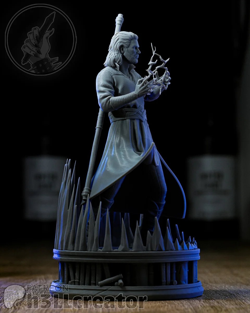 Gale of Waterdeep | Fan Art | 3D Printed Resin Model Garage Kit | *Un-Painted* | H3LL Creator 9