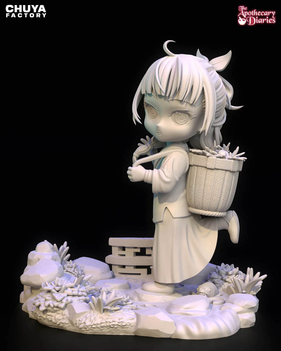 Chibi Mao Mao | Fan Art | 3D Printed Resin Model Garage Kit | *Un-Painted* | Chuya Factory 12