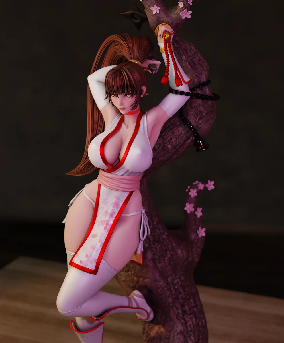 Kassumi | Fan Art | 3D Printed Resin Model Garage Kit | *Un-Painted* | Momoji 4